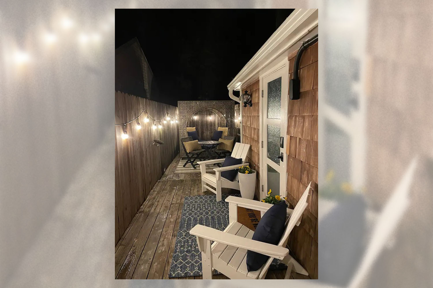 Patio at Rehoboth Beach beach house