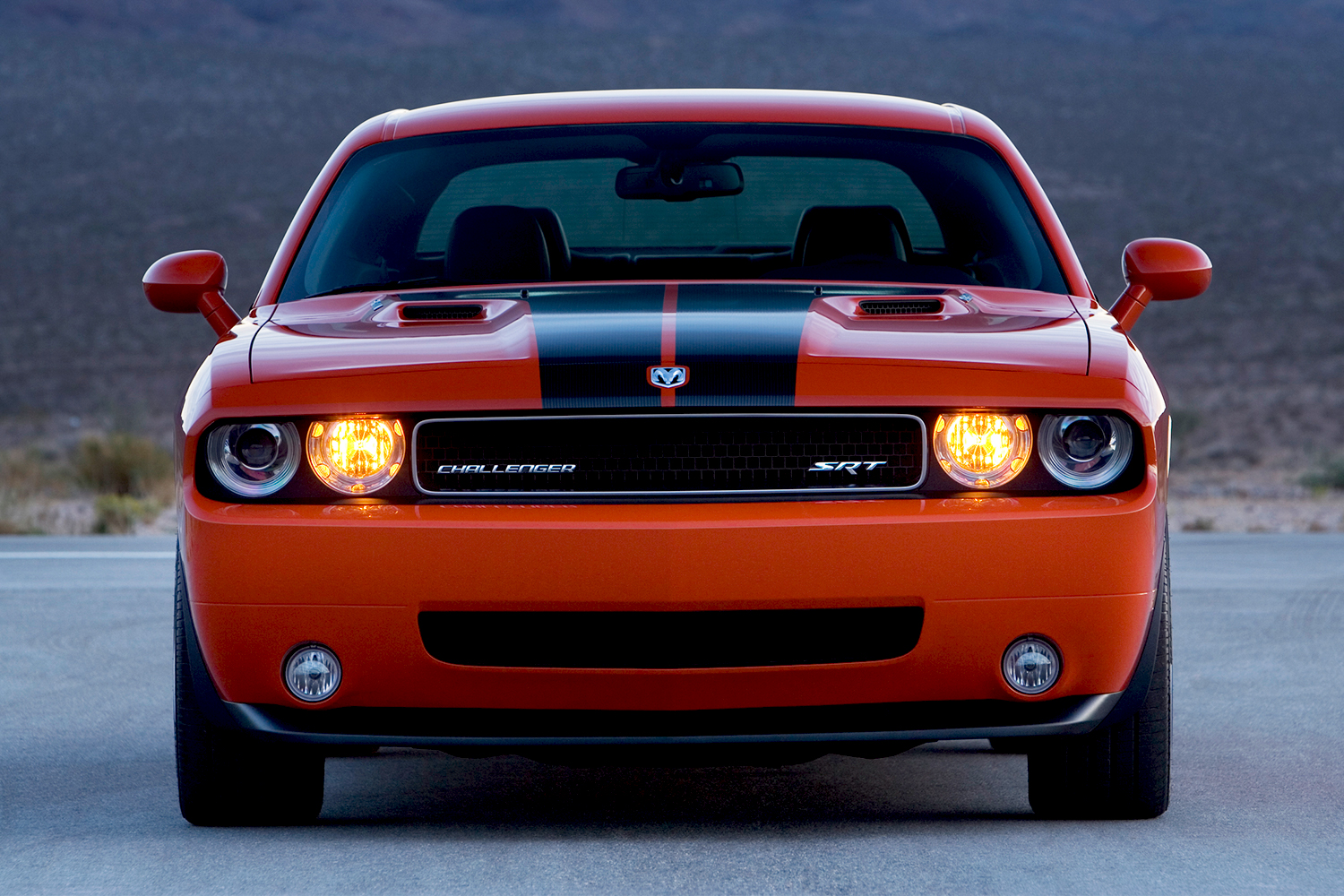 A 2008 Dodge Challenger SRT8, a modern classic car that shares a platform with another Dodge