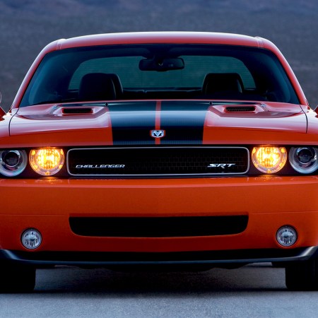 A 2008 Dodge Challenger SRT8, a modern classic car that shares a platform with another Dodge