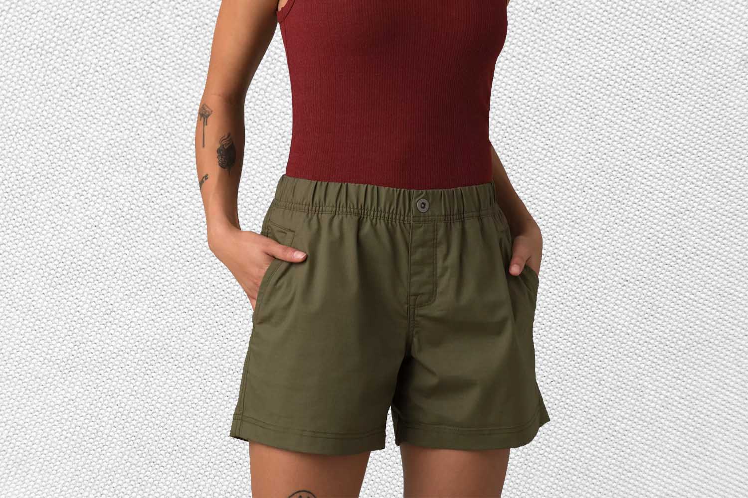 Prana Double Peak Short