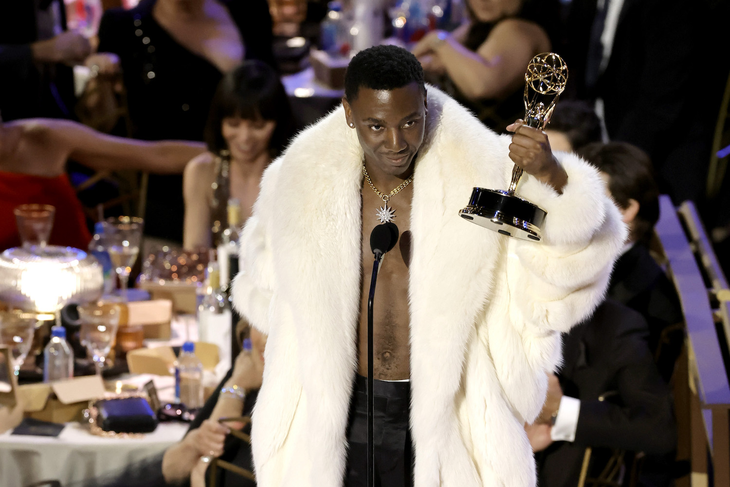 A photo of Jerrod Carmichael at the 74th Annual Emmy Awards