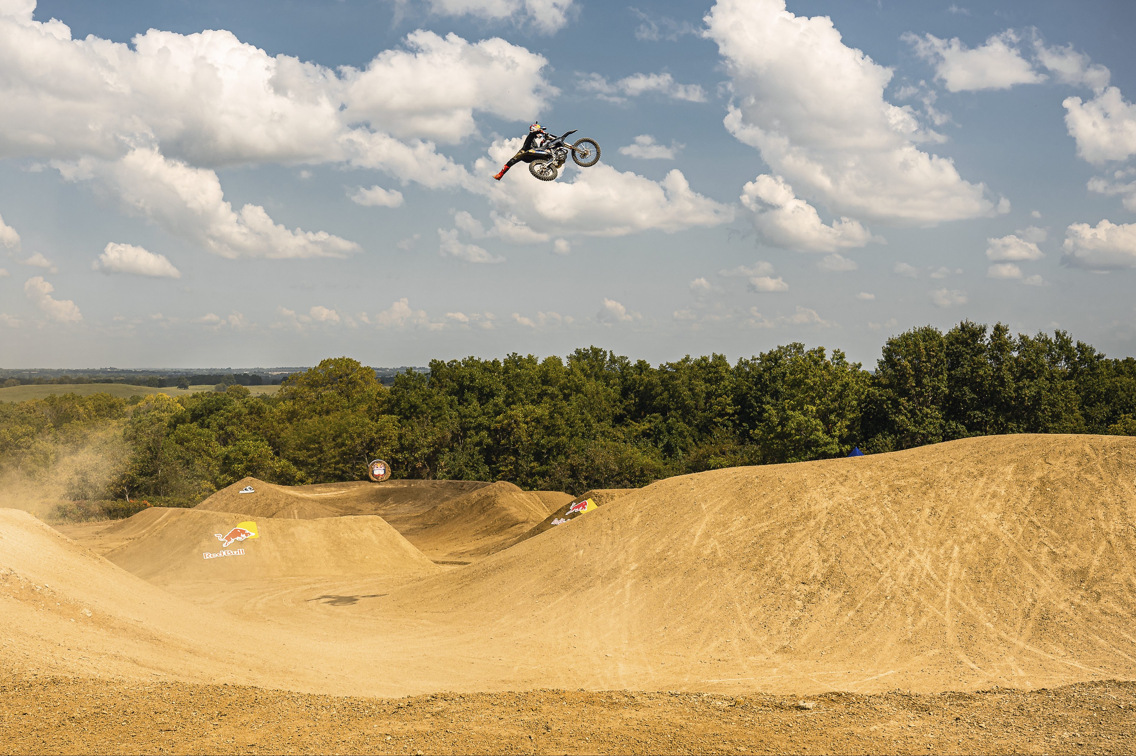 Tyler Bereman riding at Red Bull Imagination 2 in Fort Scott, Kansas.