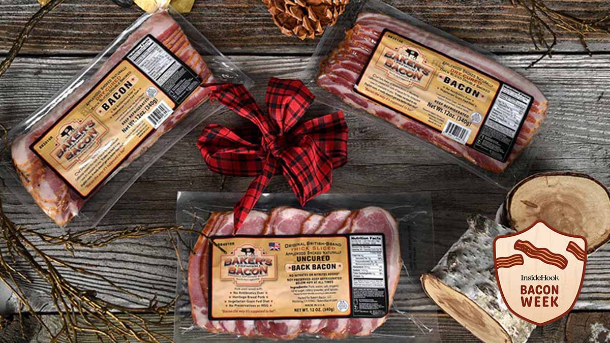 Gift boxes from Baker's Bacon