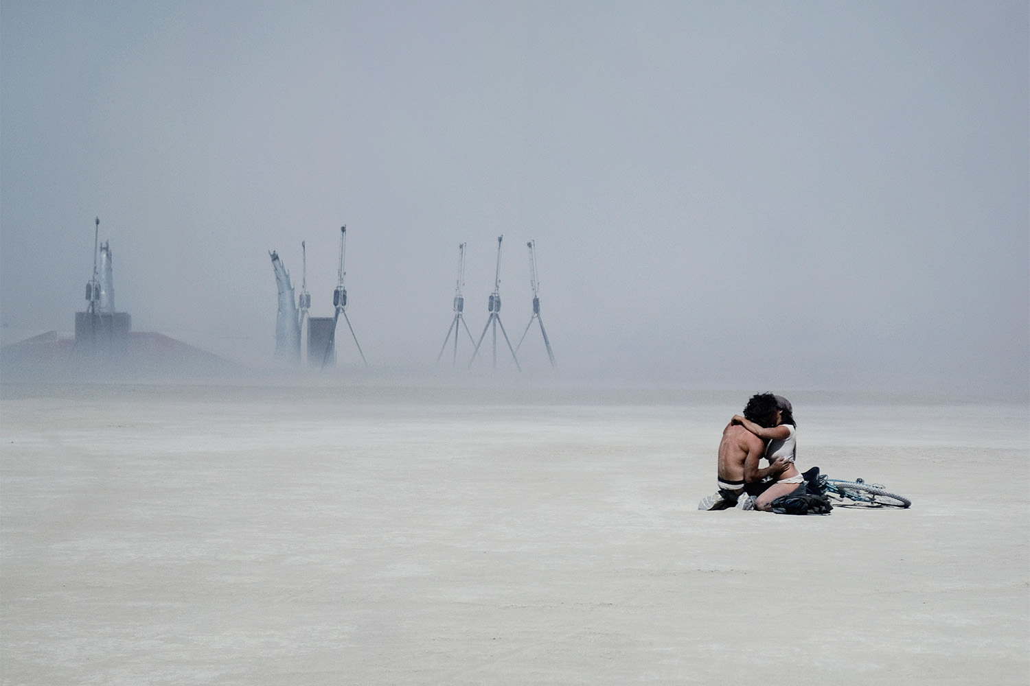 Couple at Burning Man