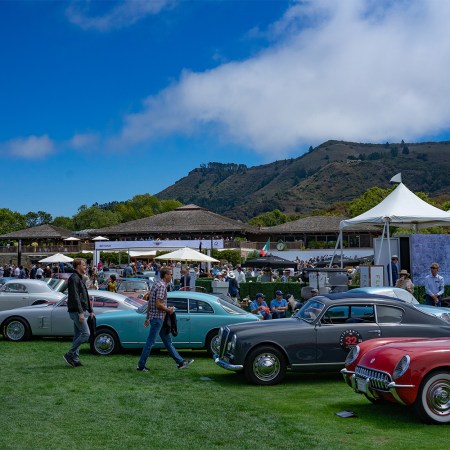 Vintage cars at Rolex Monterey Motorsports Reunion