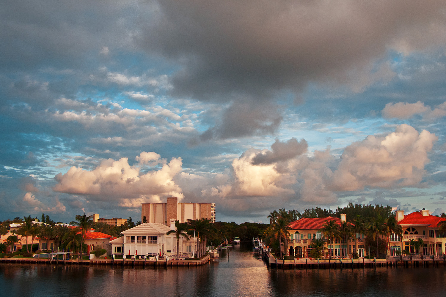 Intercoastal Waterway view in Delray Beach, Florida