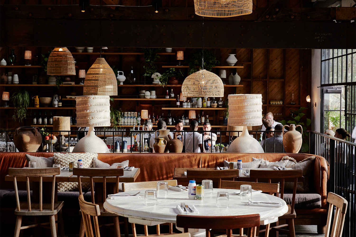 Interior of Mandolin Taverna