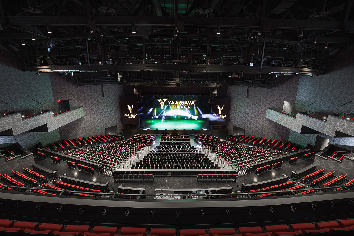 Interior of Yaamava Theatre