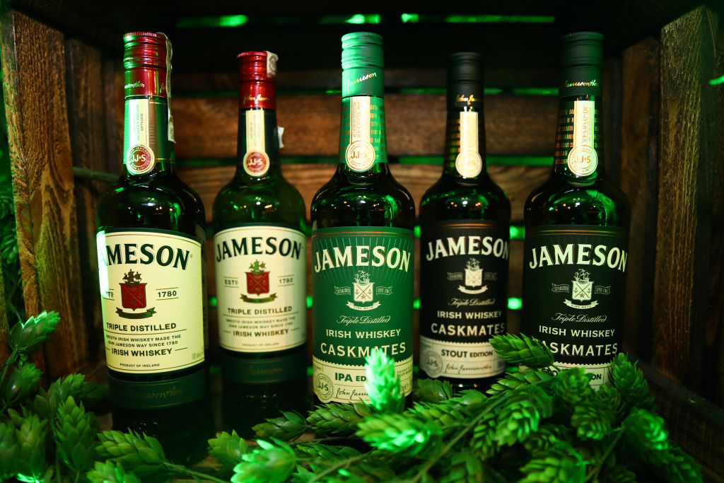 Jameson bottles