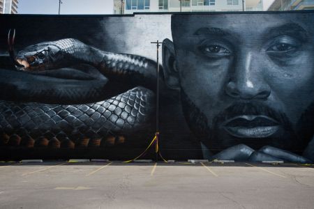 Kobe Bryant mural