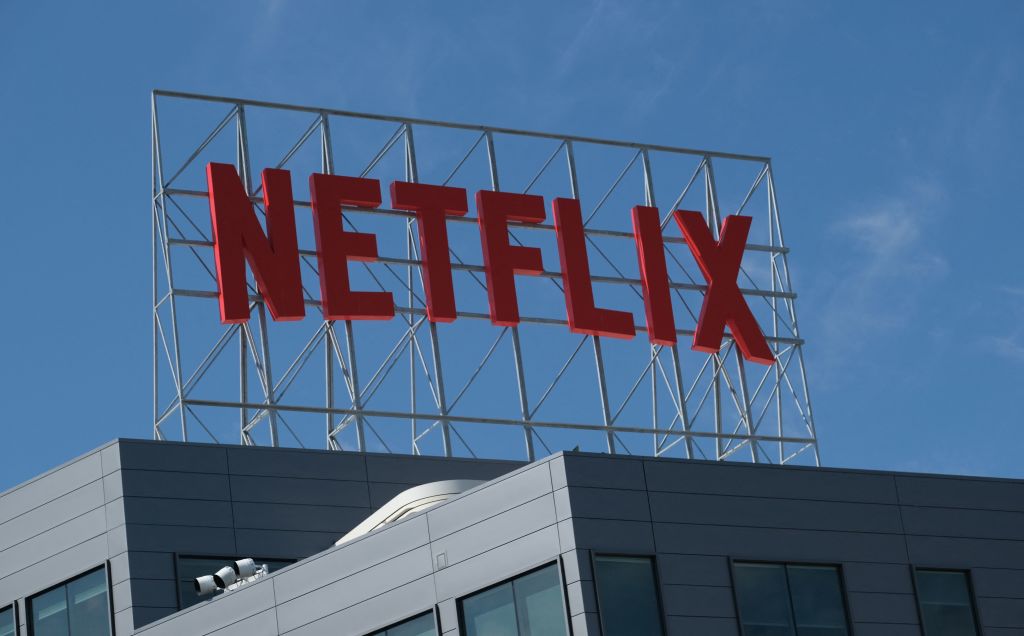 Netflix sign