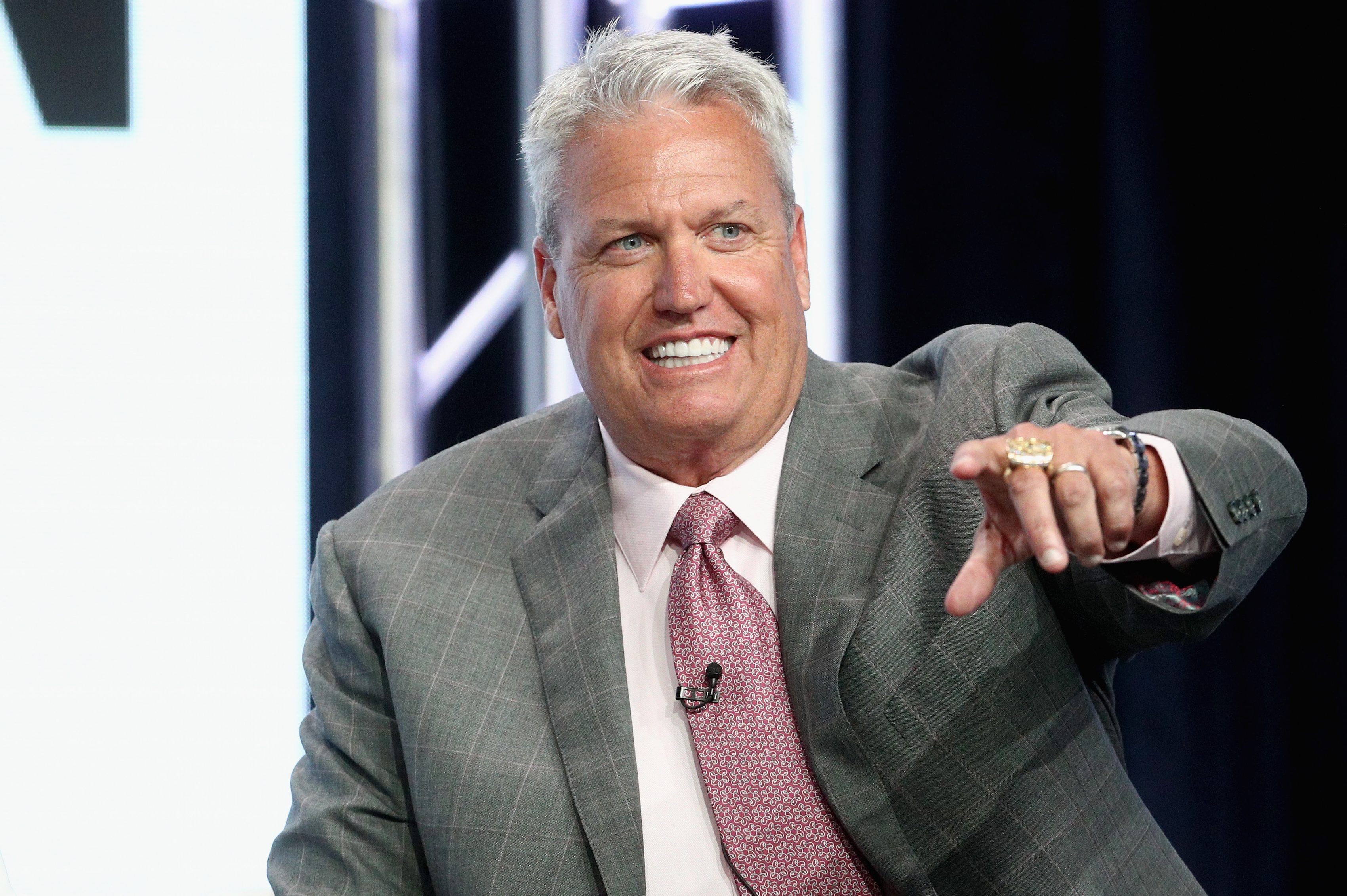 Rex Ryan at the 2017 Summer Television Critics Association Press Tour.