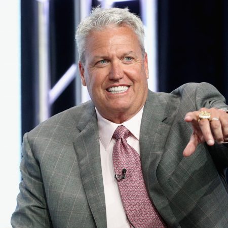 Rex Ryan at the 2017 Summer Television Critics Association Press Tour.