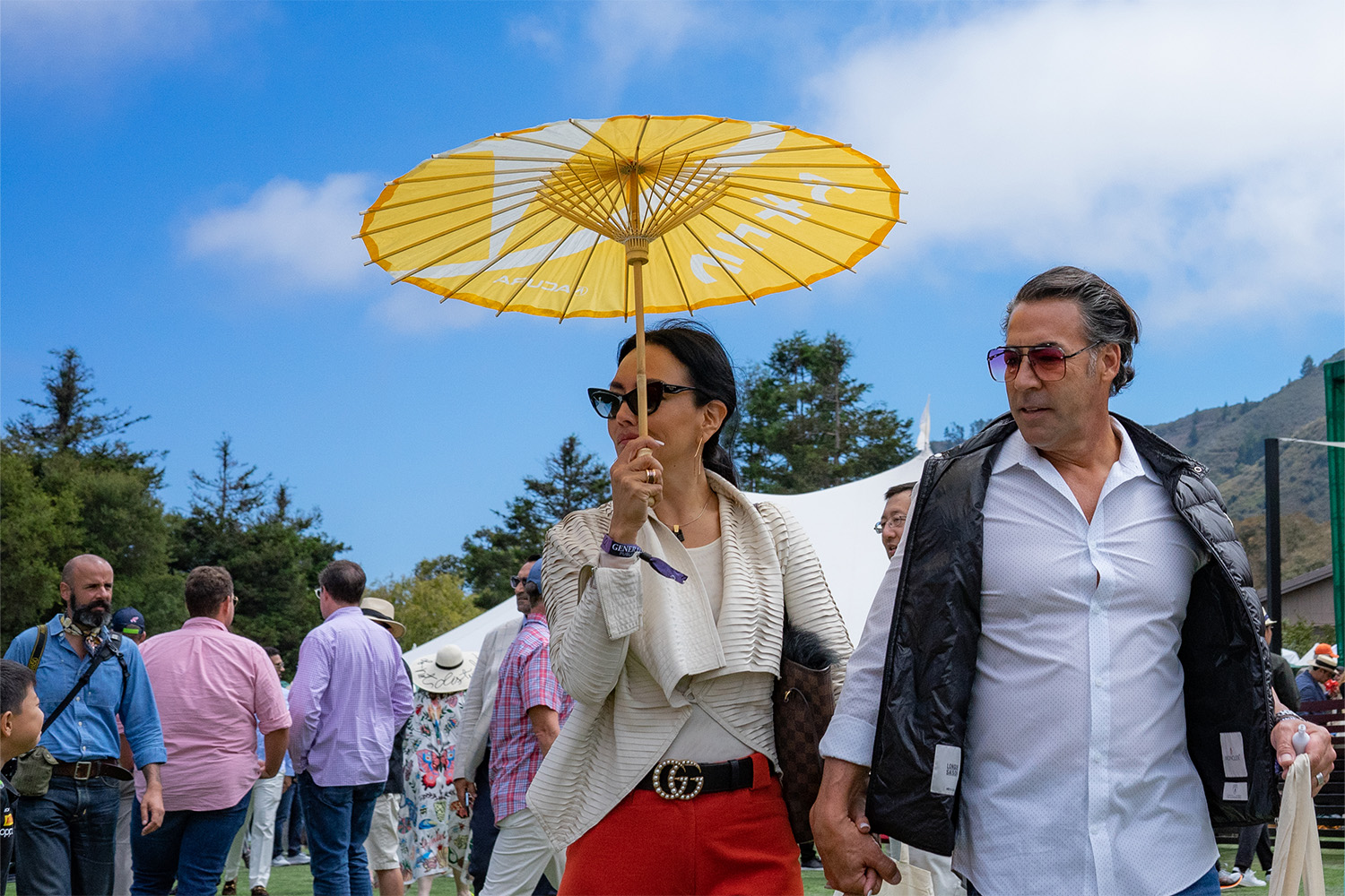 Spectators at the Rolex Monterey Motorsports Reunion