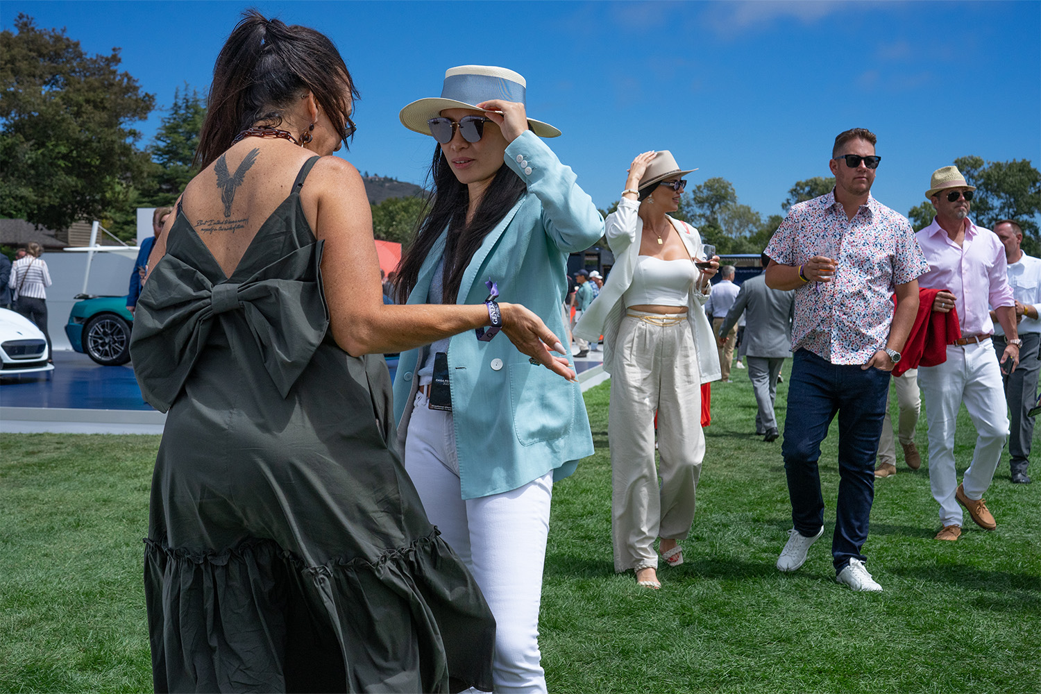 Spectators at Rolex Monterey Motorsports Reunion