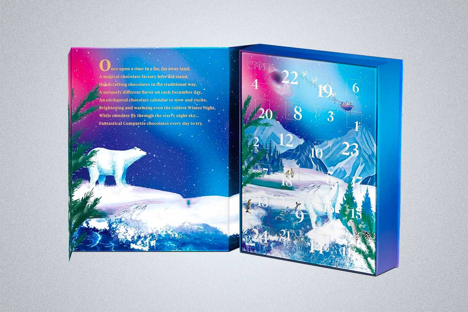 Compartes 2022 Gourmet Chocolate Advent Calendar