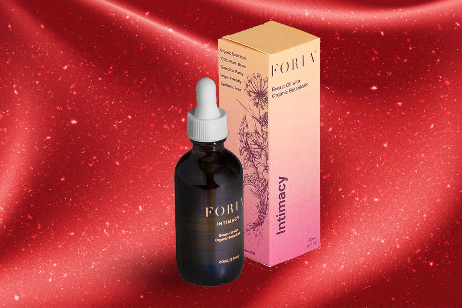 Foria Intimacy Breast Oil with Organic Botanicals