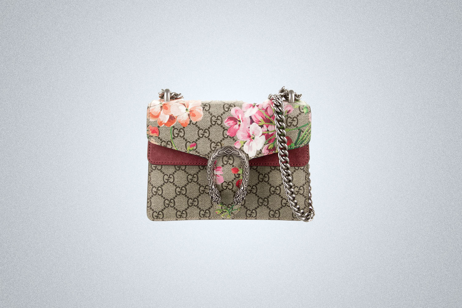 Gucci GG Supreme Blooms Dionysus Shoulder Bag