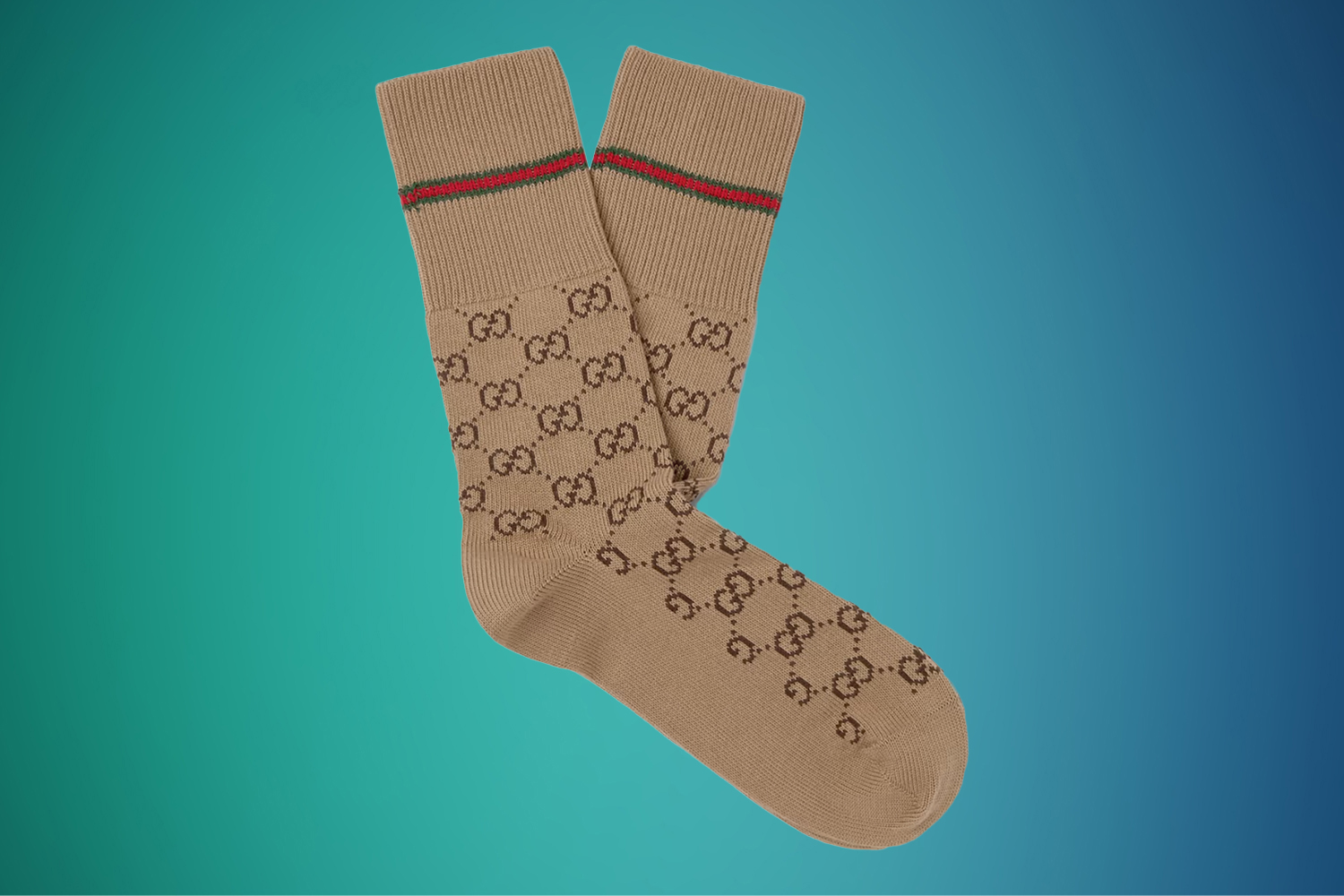 For Truly Stuntin': Gucci Logo-Jacquard Cotton-Blend Socks 