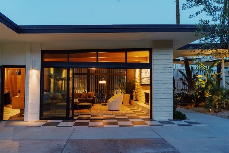 Azure Sky lobby courtyard