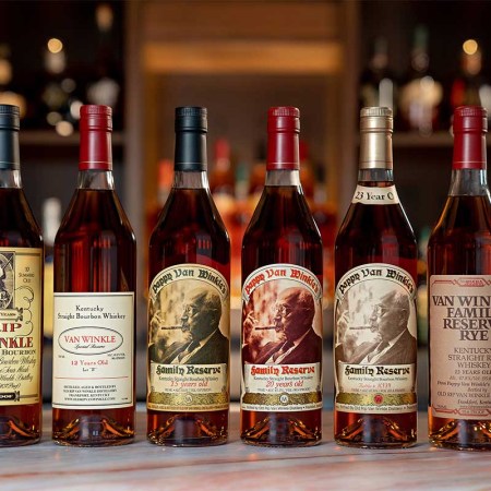 The six annual Van Winkle whiskey expressions. The good news? There's more Pappy Van Winkle available this year.