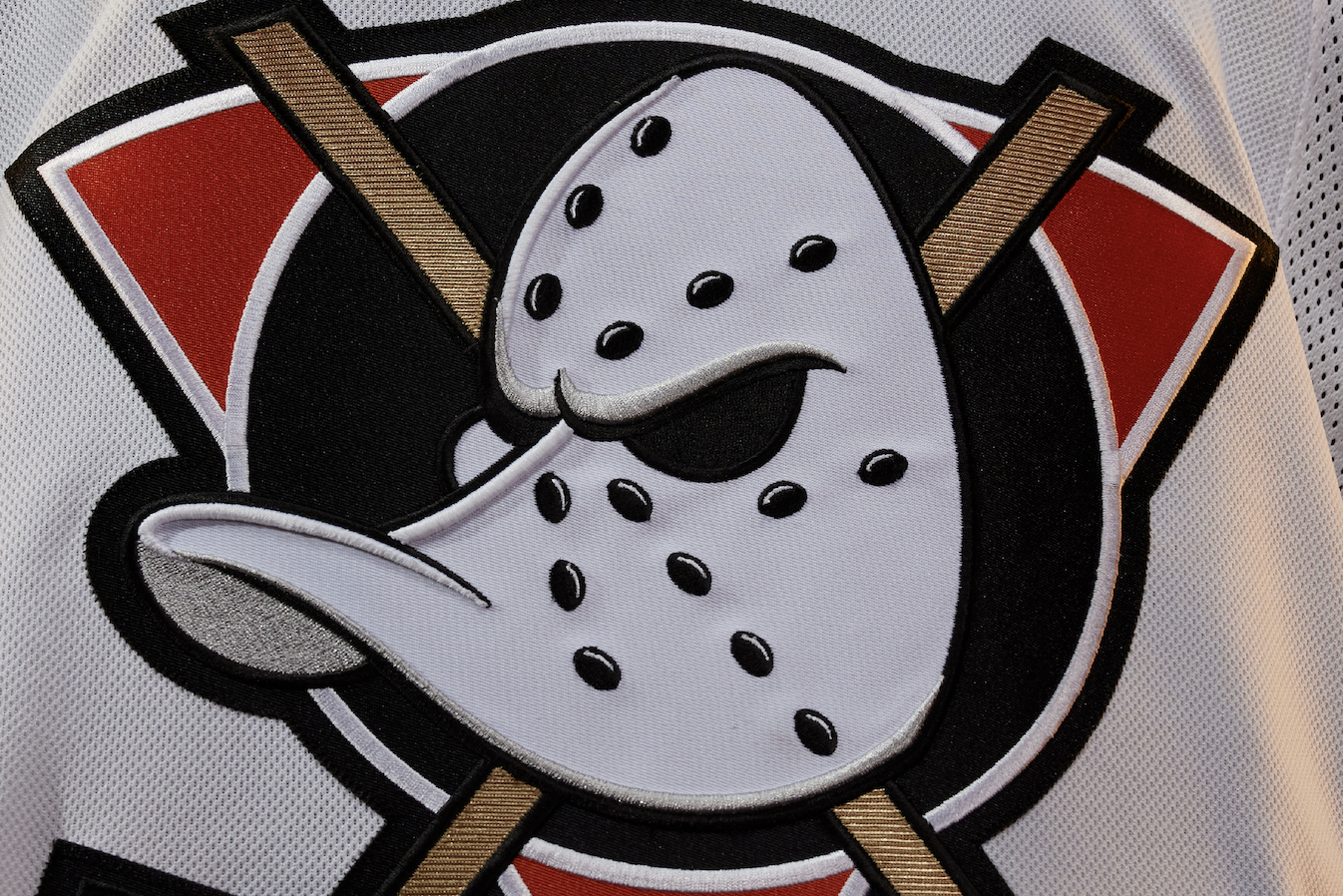 The new remixed Anaheim Ducks jersey from Adidas.