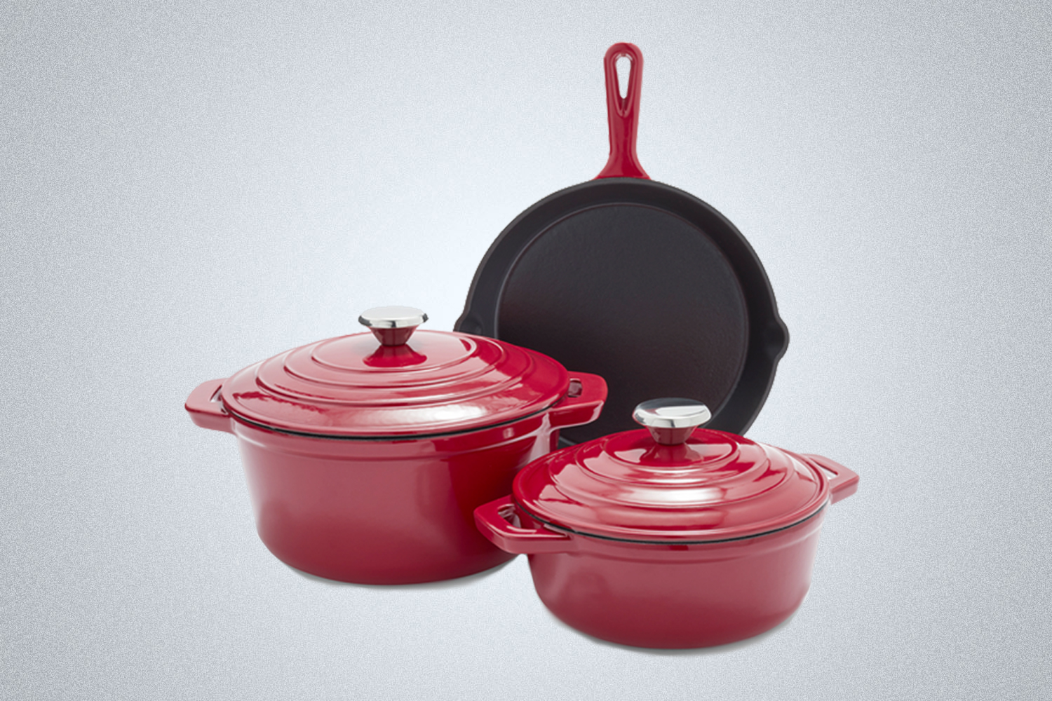 Sur La Table Five-Piece Cast Iron Set