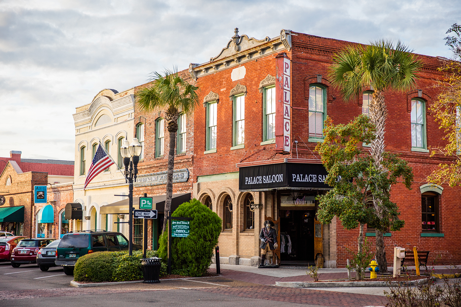 The Palace Saloon, the oldest bar in Florida, which is located on Amelia Island