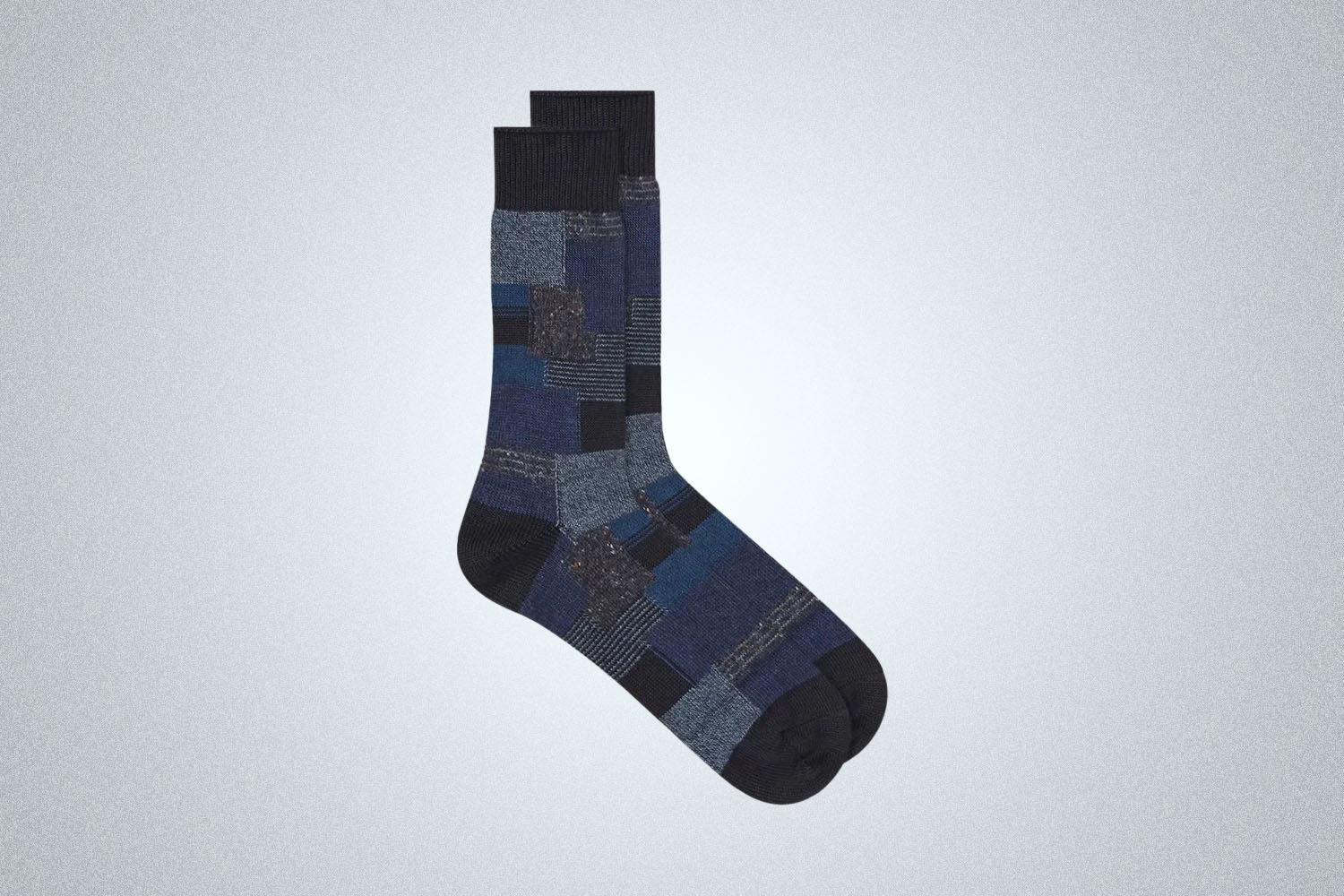 Anonymous Ism Patchwork Crew Sock