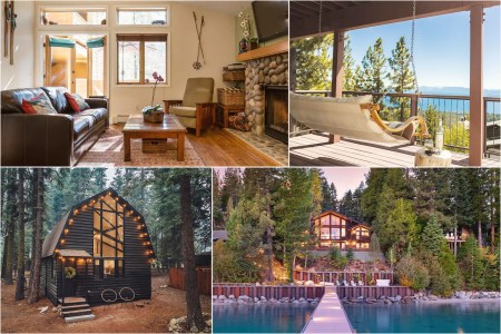 Selection of Lake Tahoe Airbnbs