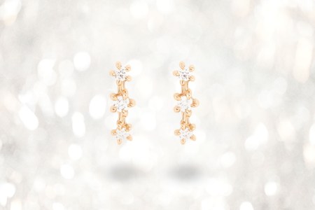 Catbird Diamond Snippet Stud