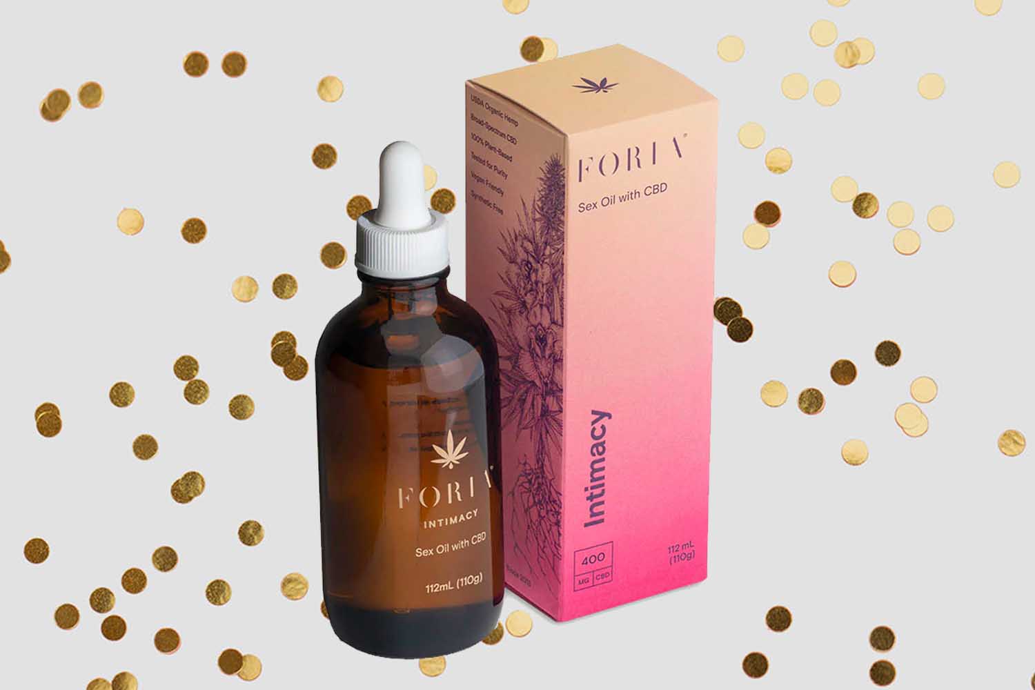 Foria Intimacy Sex Oil with CBD