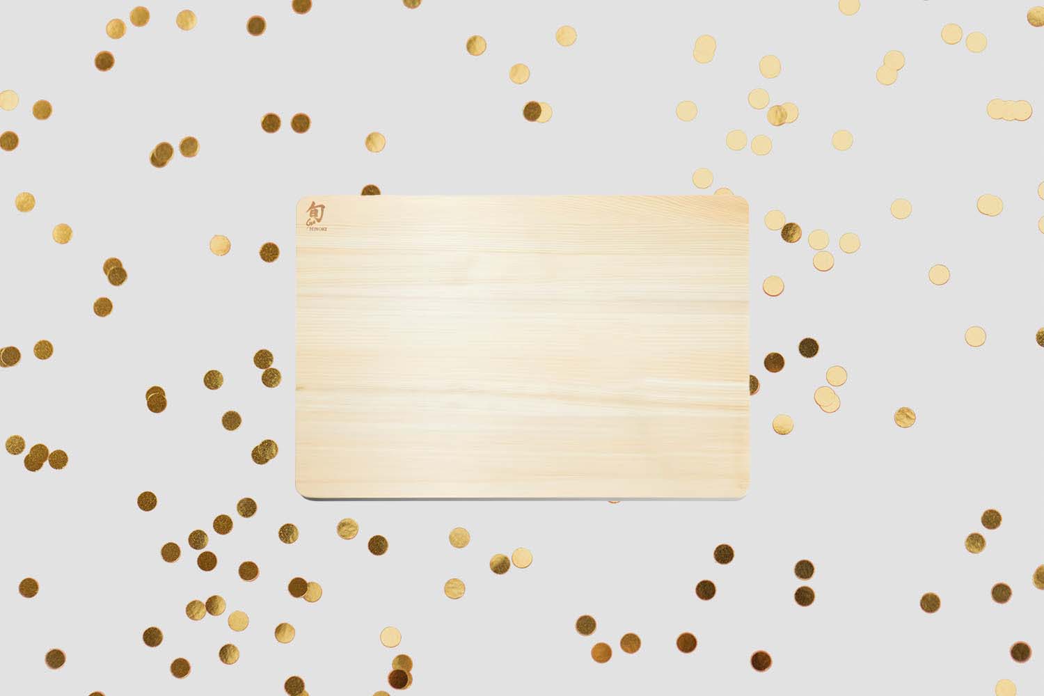 Shun Cutlery Japanese Hinoki Cutting Board, Large