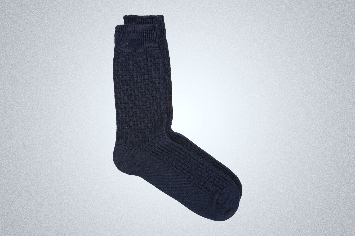 RoToTo Cotton Waffle Crew Socks