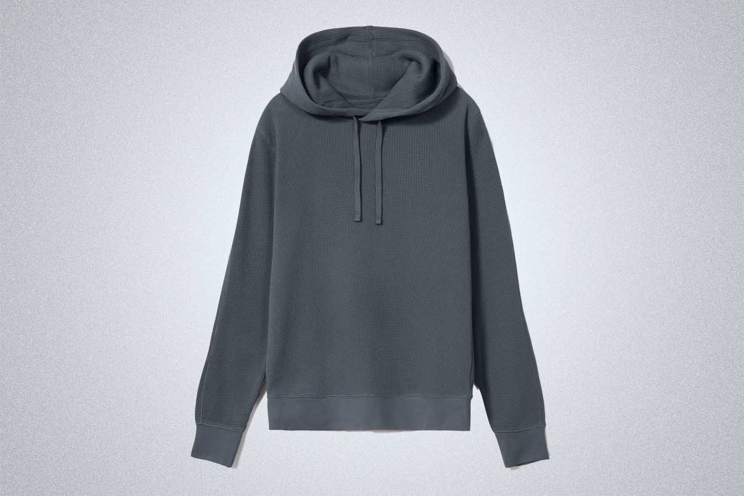 Everlane Waffle-Knit Hoodie