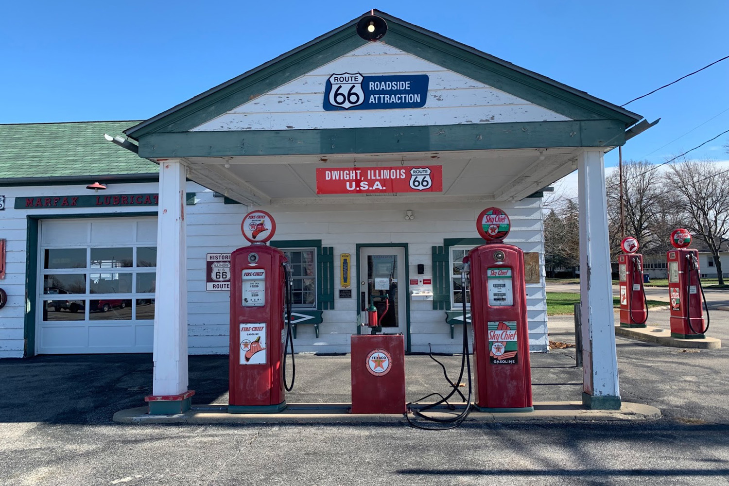 Ambler’s Texaco, Dwight, IL on Route 66