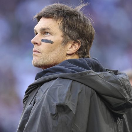 Tom Brady in Germany before playing the Seattle Seahawks at Allianz Arena. In spite of recent speculation, the QB doesn't seem likely to be a head coach.