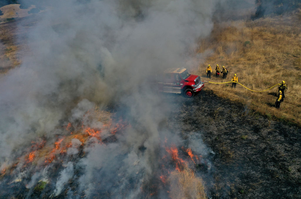 Controlled burn test