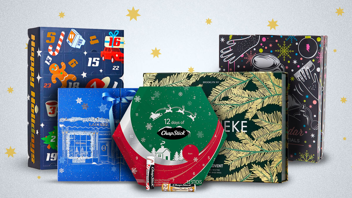 A sampling of the best holiday advent calendars for 2022.