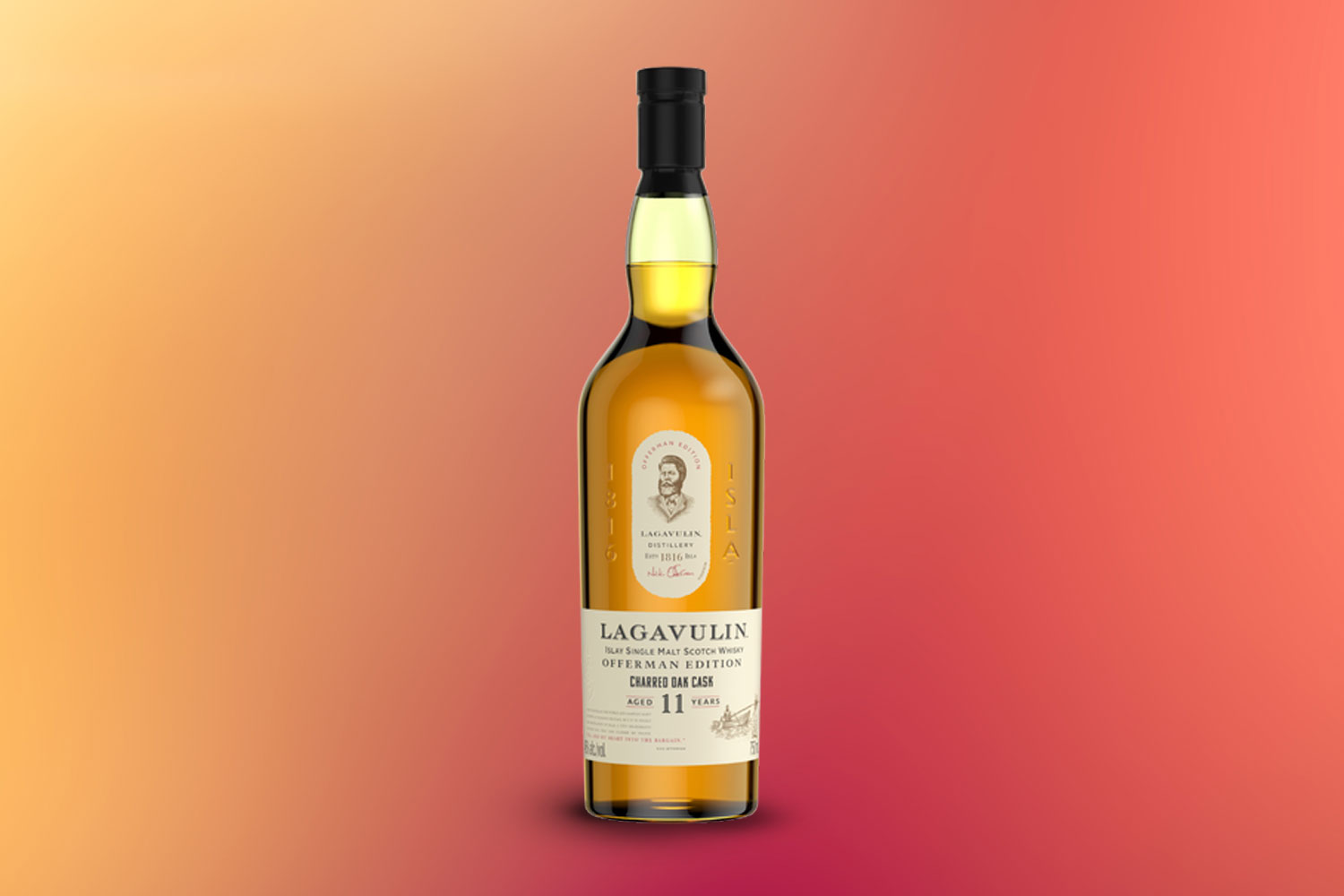 Lagavulin Offerman Edition Charred Oak Cask 11-Year-Old Islay Single Malt Scotch 