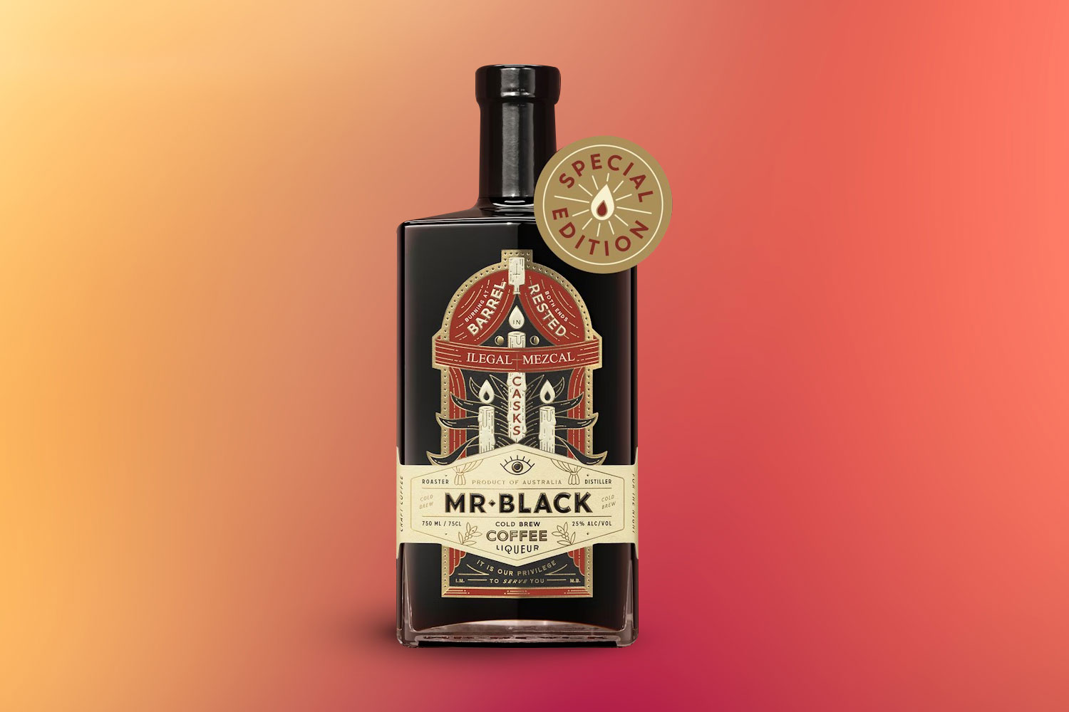 Mr Black Mezcal Aged Cask Coffee Liqueur