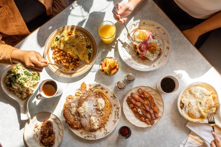 Spread from Irene's, one of the best new restaurants in Chicago that opened in October 2022