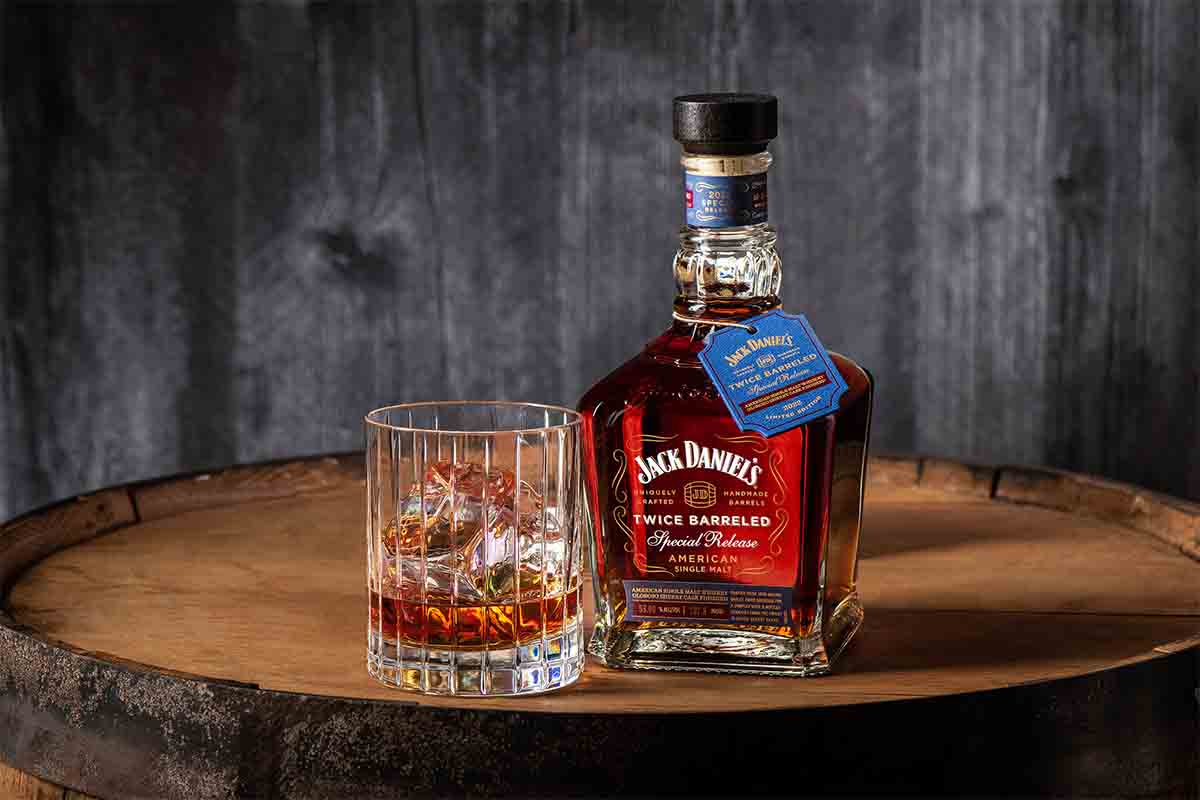 Jack Daniel’s Twice Barreled Special Release American Single Malt Finished in Oloroso Sherry Casks