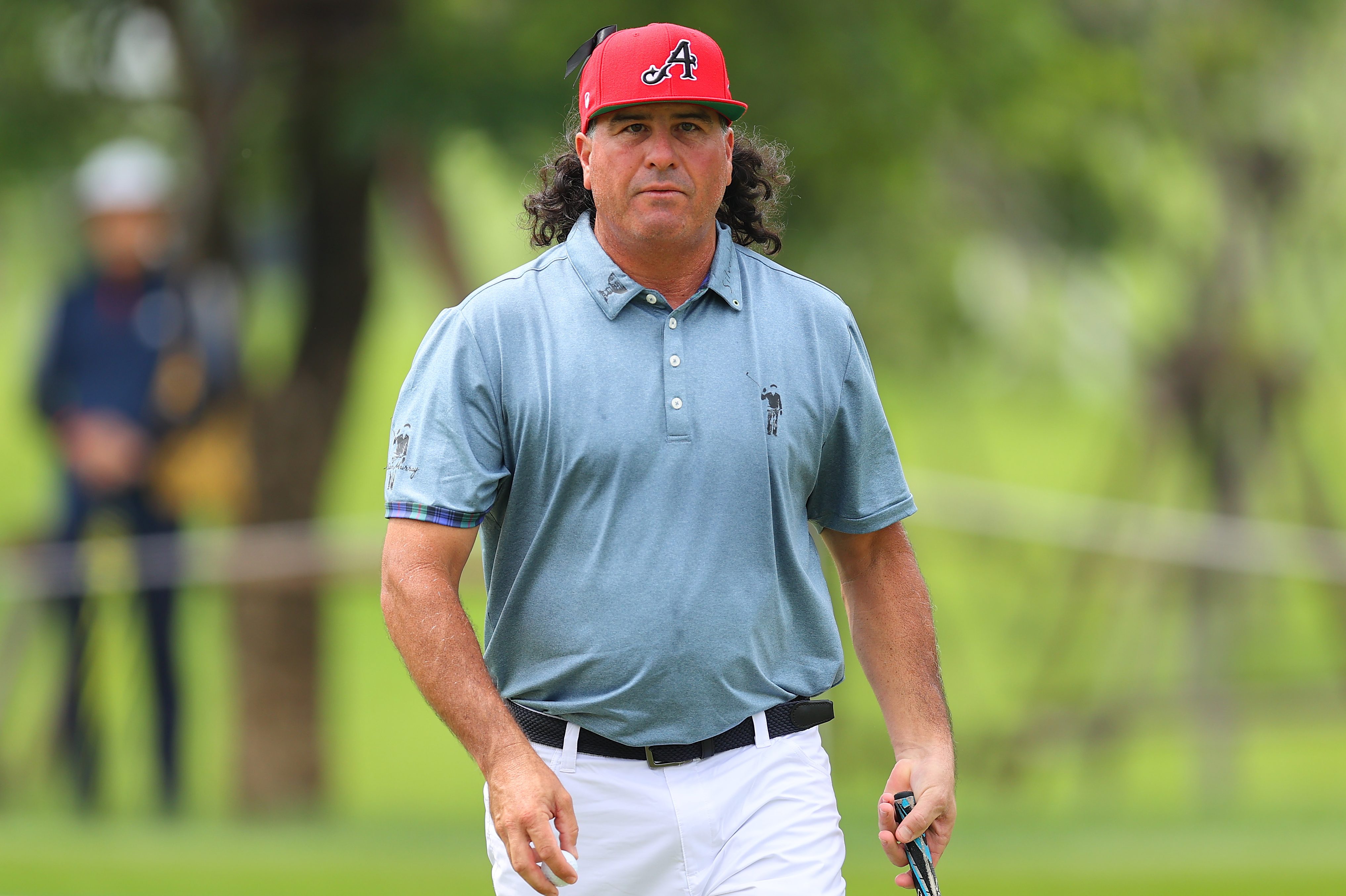 Pat Perez at the LIV Golf Invitational - Bangkok in October.