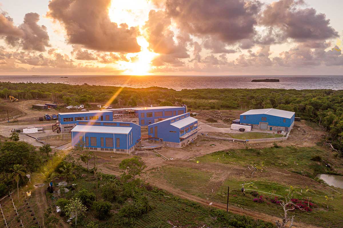 Exterior of the Renegade Rum Distillery