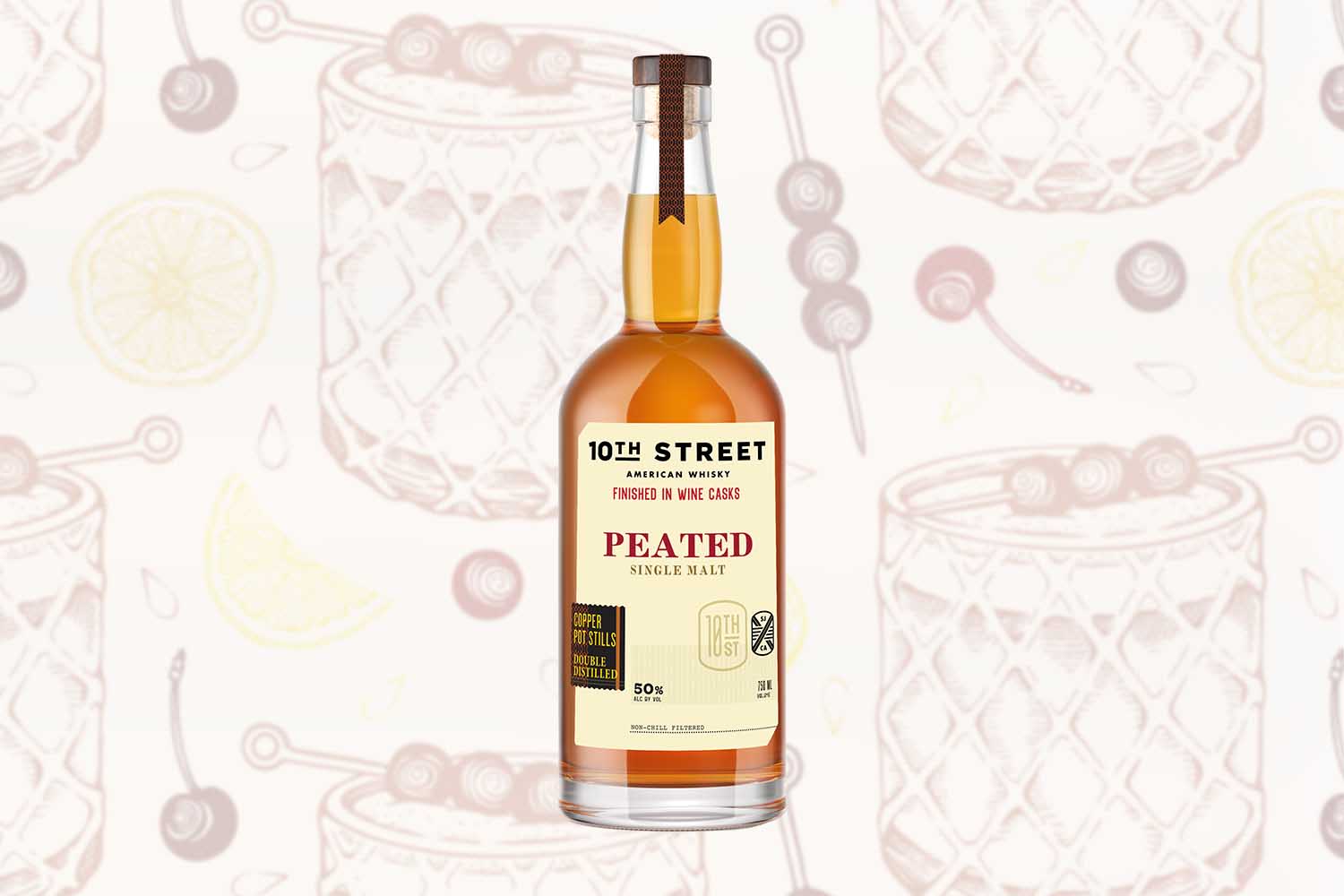 10th Street Peated Single Malt Wine Cask Finished 