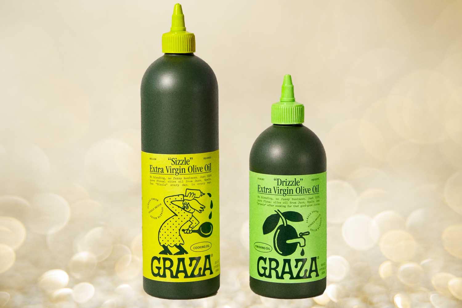 Graza “Drizzle” & “Sizzle” Extra Virgin Olive Oil