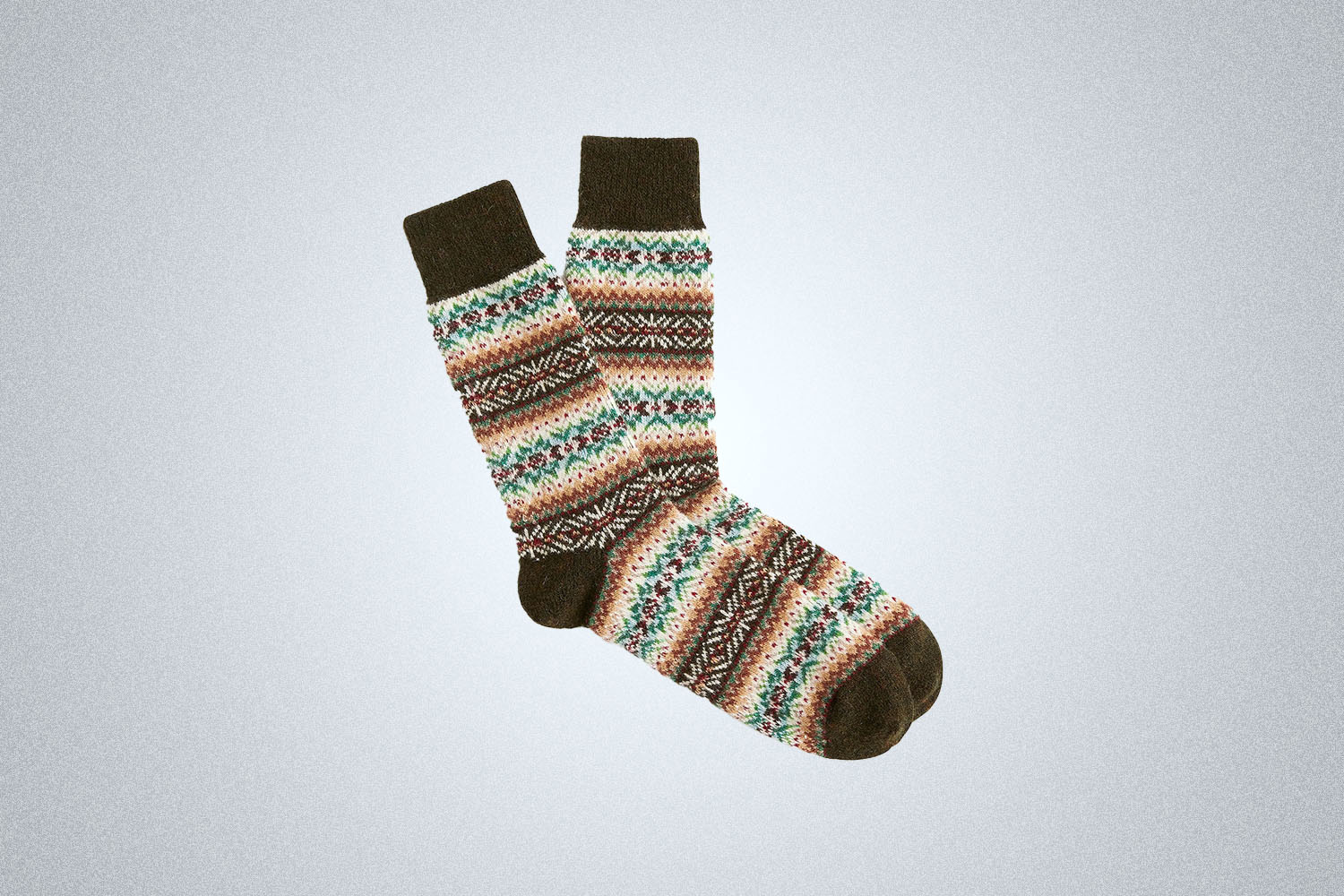 J.Crew Lambswool-blend Fair Isle socks