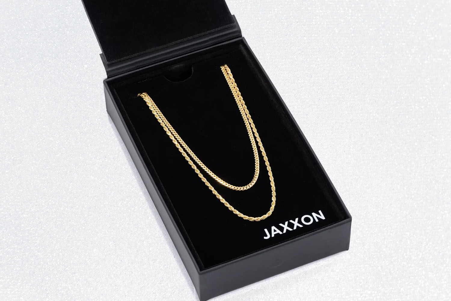 Jaxxon Cuban Link + Rope Stack