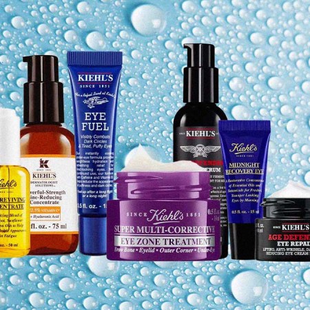 Collection of Kiehl's products